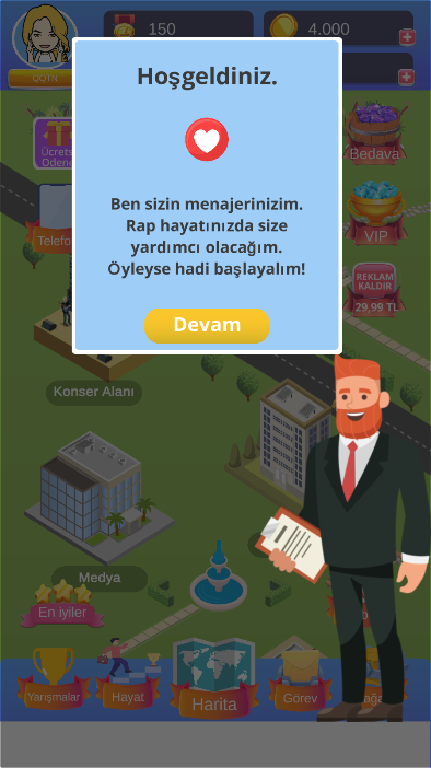 成为歌手说唱的人生手游最新版下载(Rap Kariyerim 2)