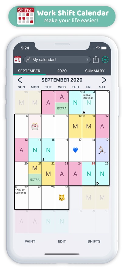 值班规划表Shifter手机版app下载