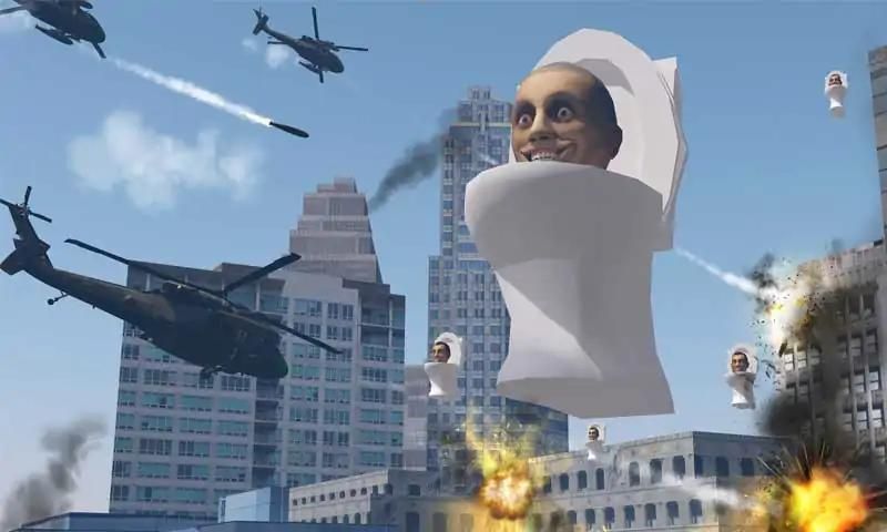 斯基比迪厕所vs摄影师 斯基比迪厕所vs摄影师