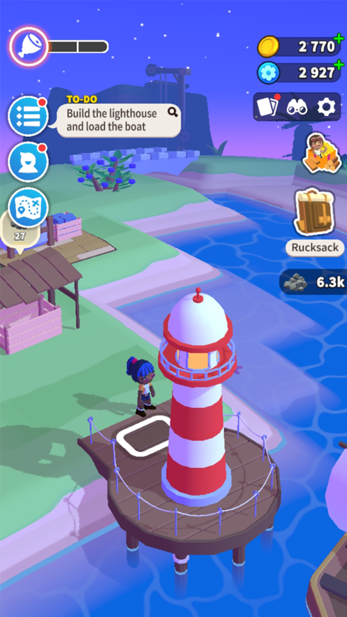 守护你不言弃我的小岛安卓版游戏下载(Stranded Island)