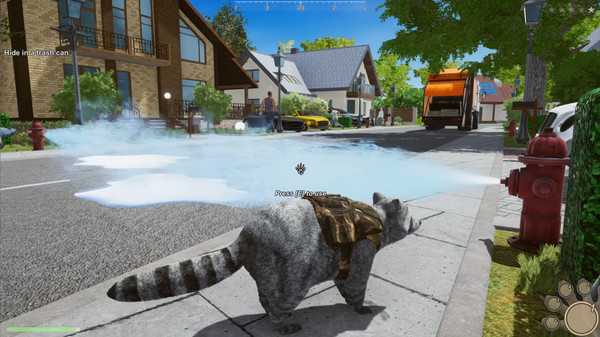 Raccoon Adventure: City Simulator 3D