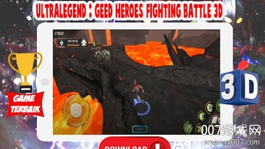 Ultralegend : Geed Heroes Fighting Battle 3D