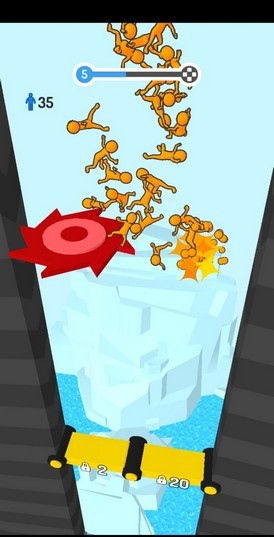 Crowd Falls(人群瀑布)