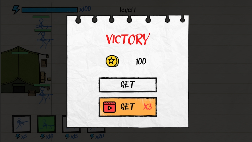 纸张战斗游戏最新版(PAPER BATTLE)