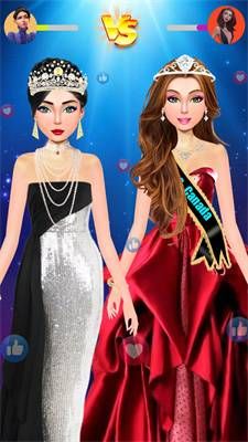 Queen Dress Up: Makeup Games