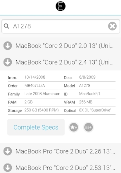 EveryMac(mac电脑型号查询app手机版)