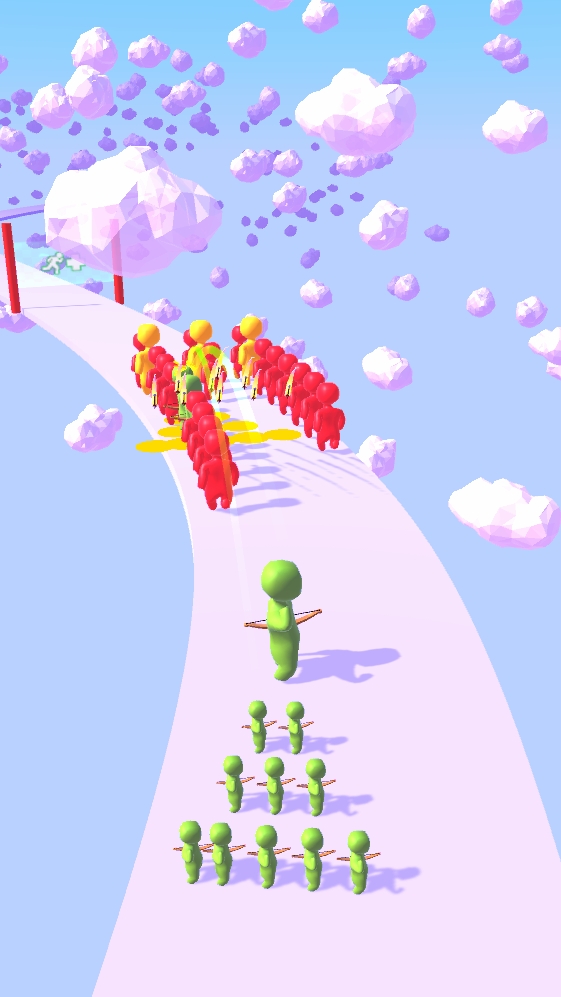 Crowd Shoot 3D: Archer Chase