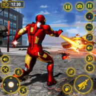 城市钢铁英雄战士游戏下载(iron hero superhero iron game)