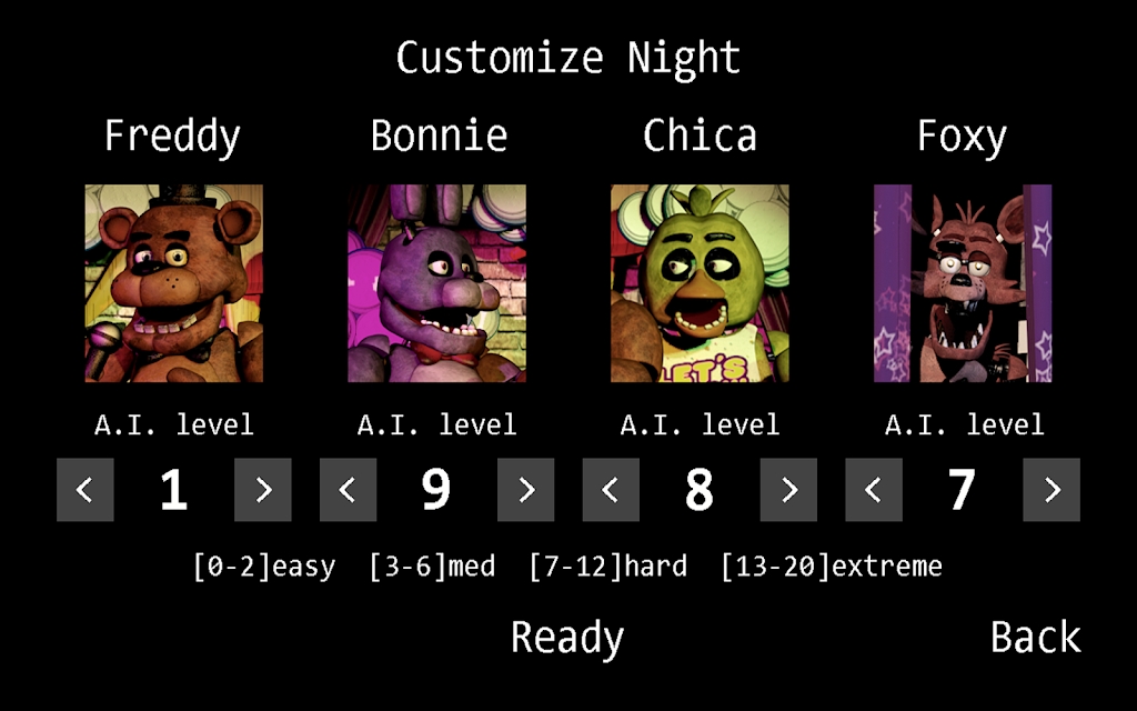 玩具熊1代重制版下载手机版(Five Nights at Freddy)