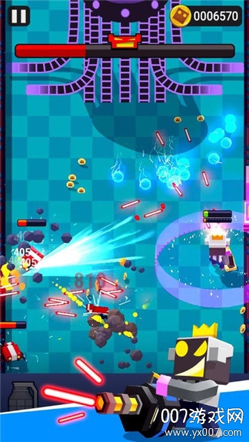 机器人炸弹射击