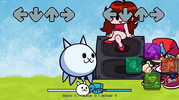 黑色星期五猫咪大战模组(Friday Night Funkin)