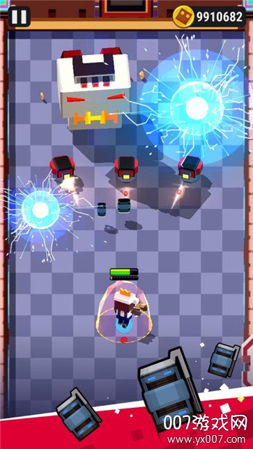 机器人炸弹射击