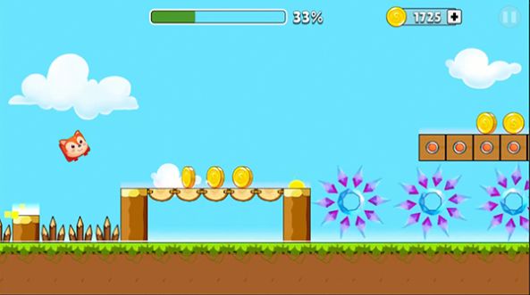 Fox Dash : Geometry Jump