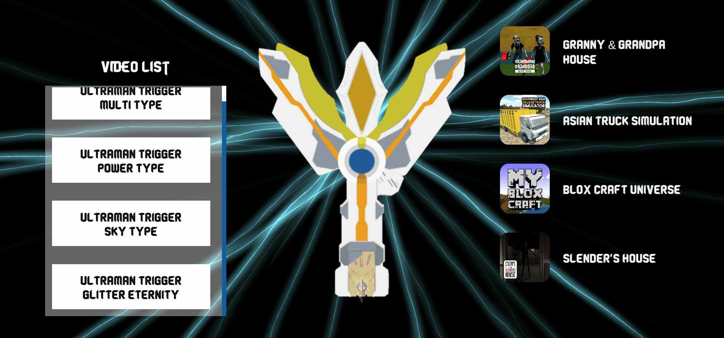 特利迦奥特曼变身器(Ultra-man Trigger Videos)