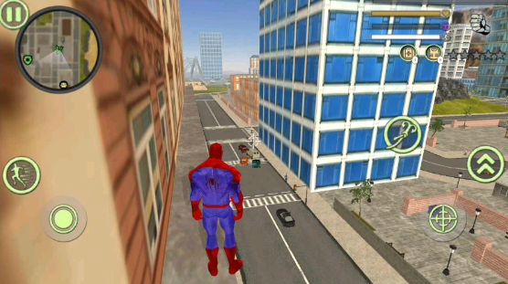 spider stickman(超级绳索英雄世界街黑帮)