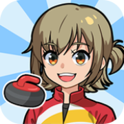 机でカーリング