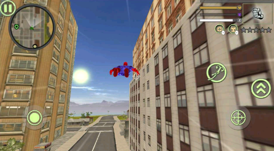 spider stickman(超级绳索英雄世界街黑帮)