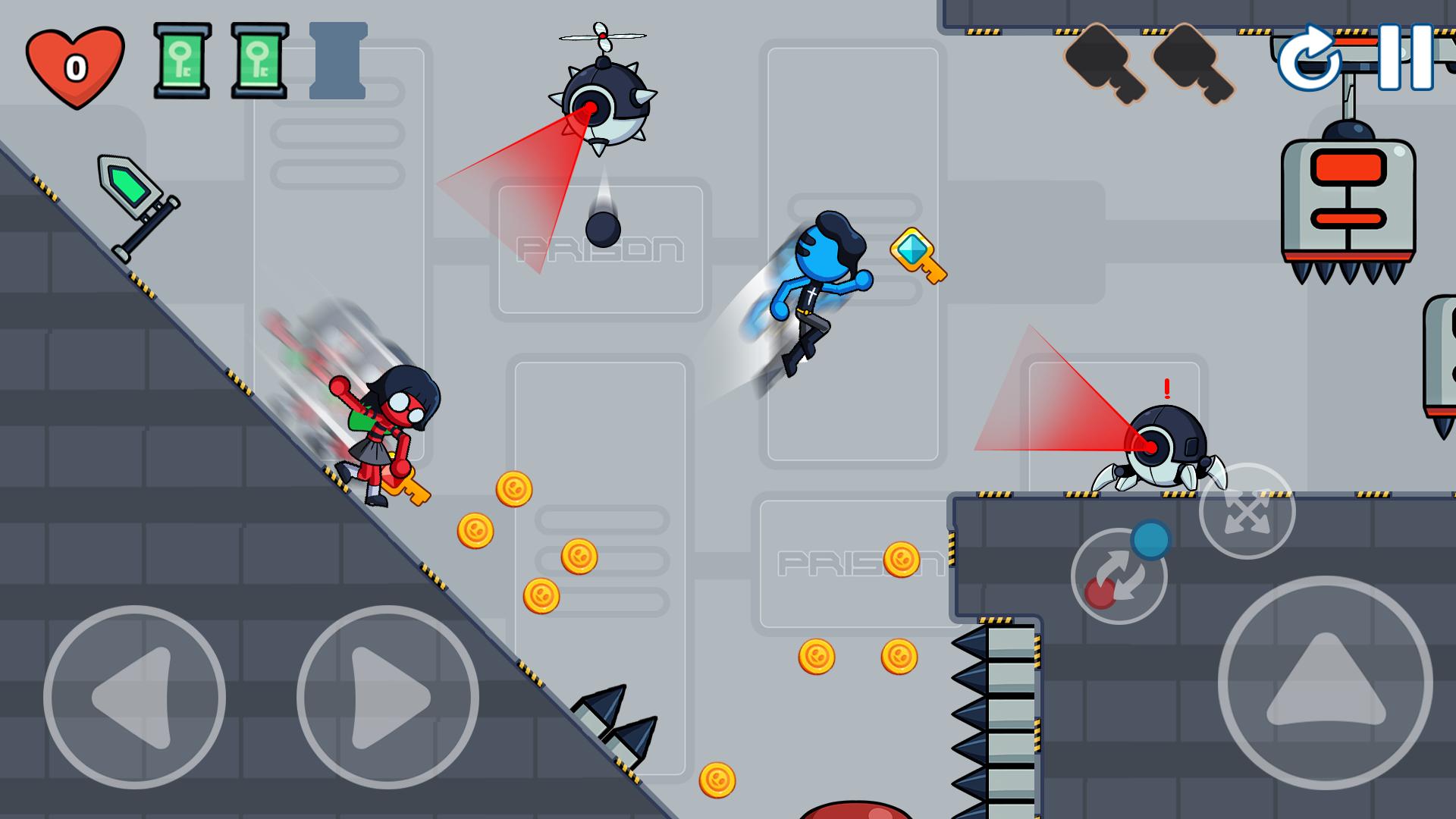 Red Blue Stick(红蓝火柴人越狱)