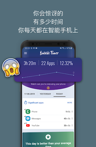 手机屏幕时间监控软件(stayoff)