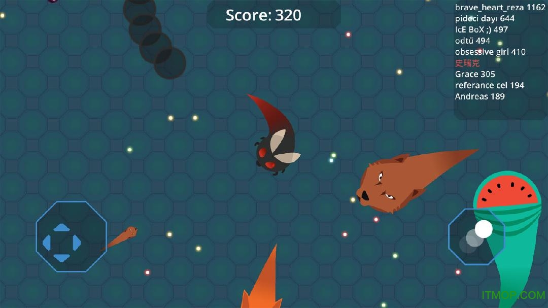 蛞蝓大作战中文汉化版(Snail.io) 蛞蝓大作战中文汉化版(Snail.io)