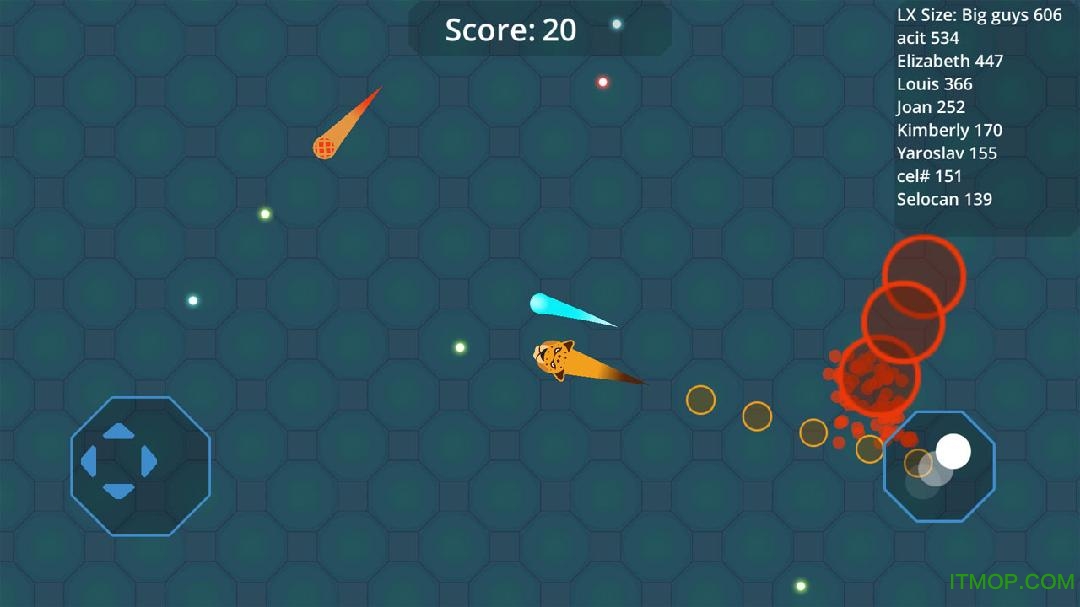 蛞蝓大作战中文汉化版(Snail.io)