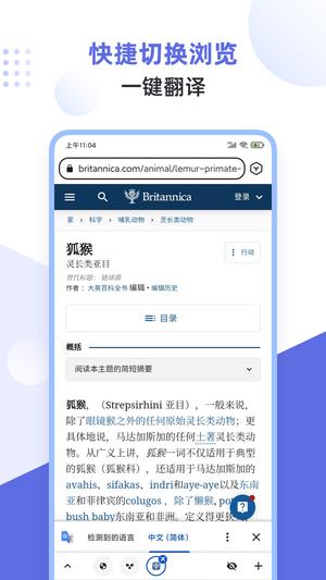 狐猴浏览器app手机版 狐猴浏览器app手机版