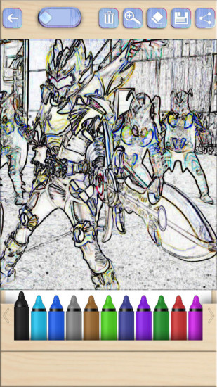 铠甲勇士捕将涂鸦 铠甲勇士捕将涂鸦