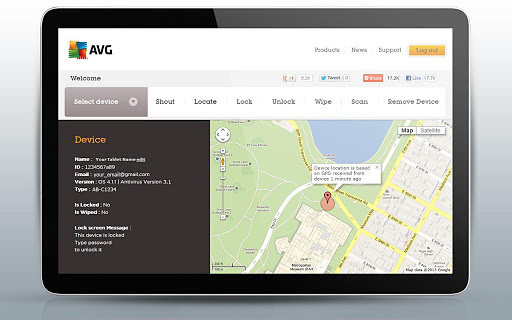 AVG杀毒软件 平板专业版