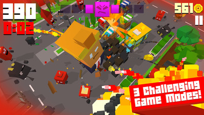 边跑边炸 边跑边炸