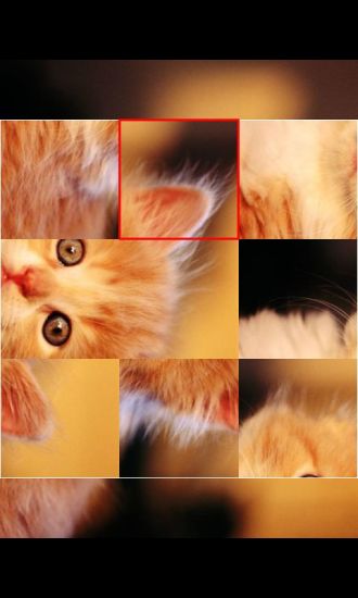 可爱猫咪拼图游戏
