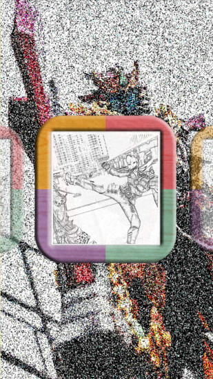 铠甲勇士捕将涂鸦