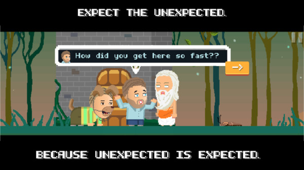 冒险中的英雄:像素故事