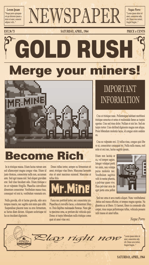 合并矿山:淘金热