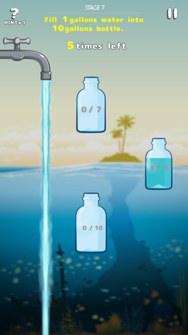 水容量脑谜 水容量脑谜