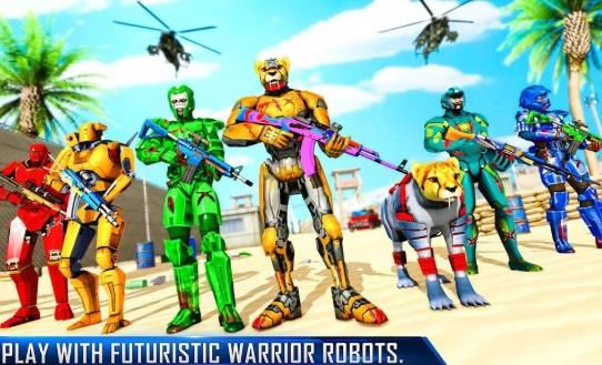 Counter Terrorist Robot Shooting