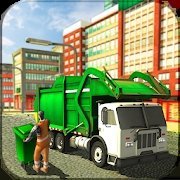 US Garbage Truck Driver