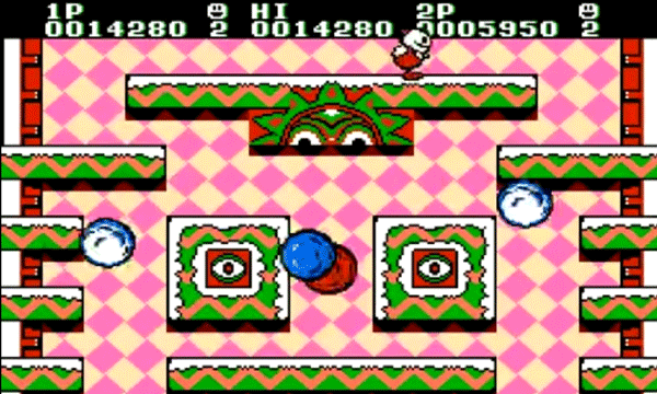 雪人兄弟小游戏 雪人兄弟小游戏