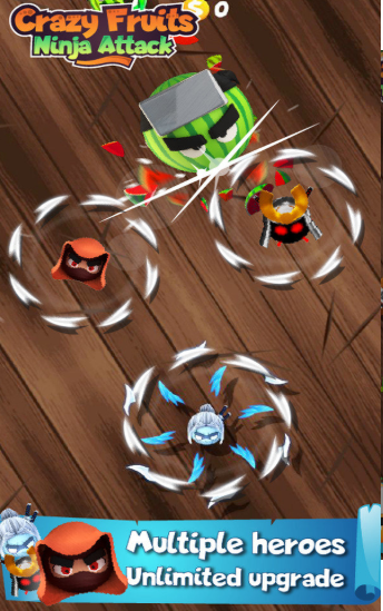 疯狂水果:忍者攻击