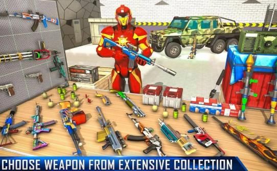 Counter Terrorist Robot Shooting