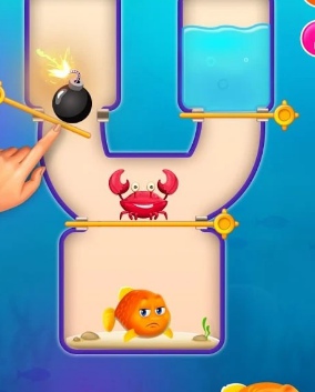 拉针救鱼 拉针救鱼