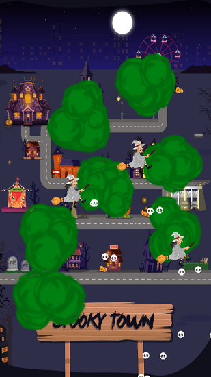 万圣节之夜恐怖小镇