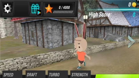 Cartoon Rabbit Fantasy Tale