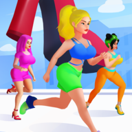 模特人群走秀游戏