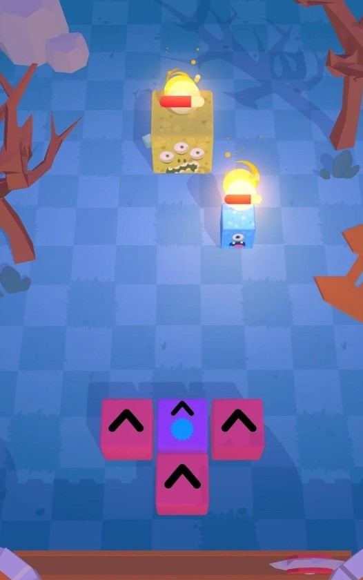 箭头块打僵尸 箭头块打僵尸