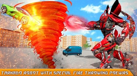 Tornado Robot Transform