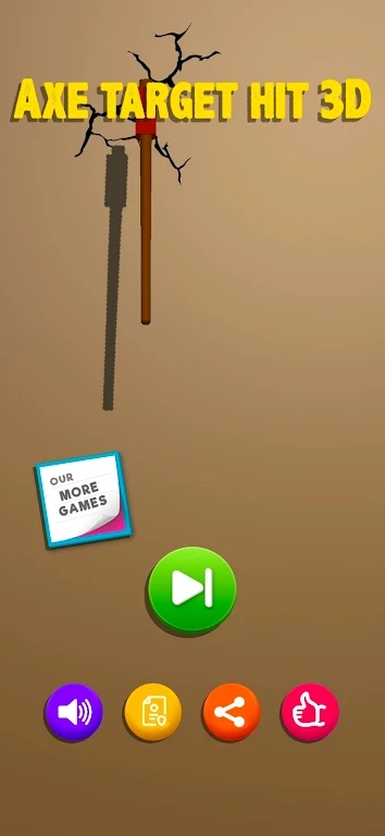 斧头目标命中3D 斧头目标命中3D