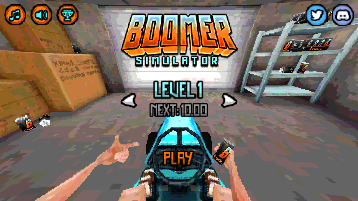BoomerSimulator 关卡解锁版