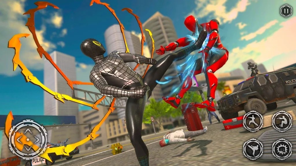 Spider Robot Rope Hero Rescue Spider Robot Rope Hero Rescue