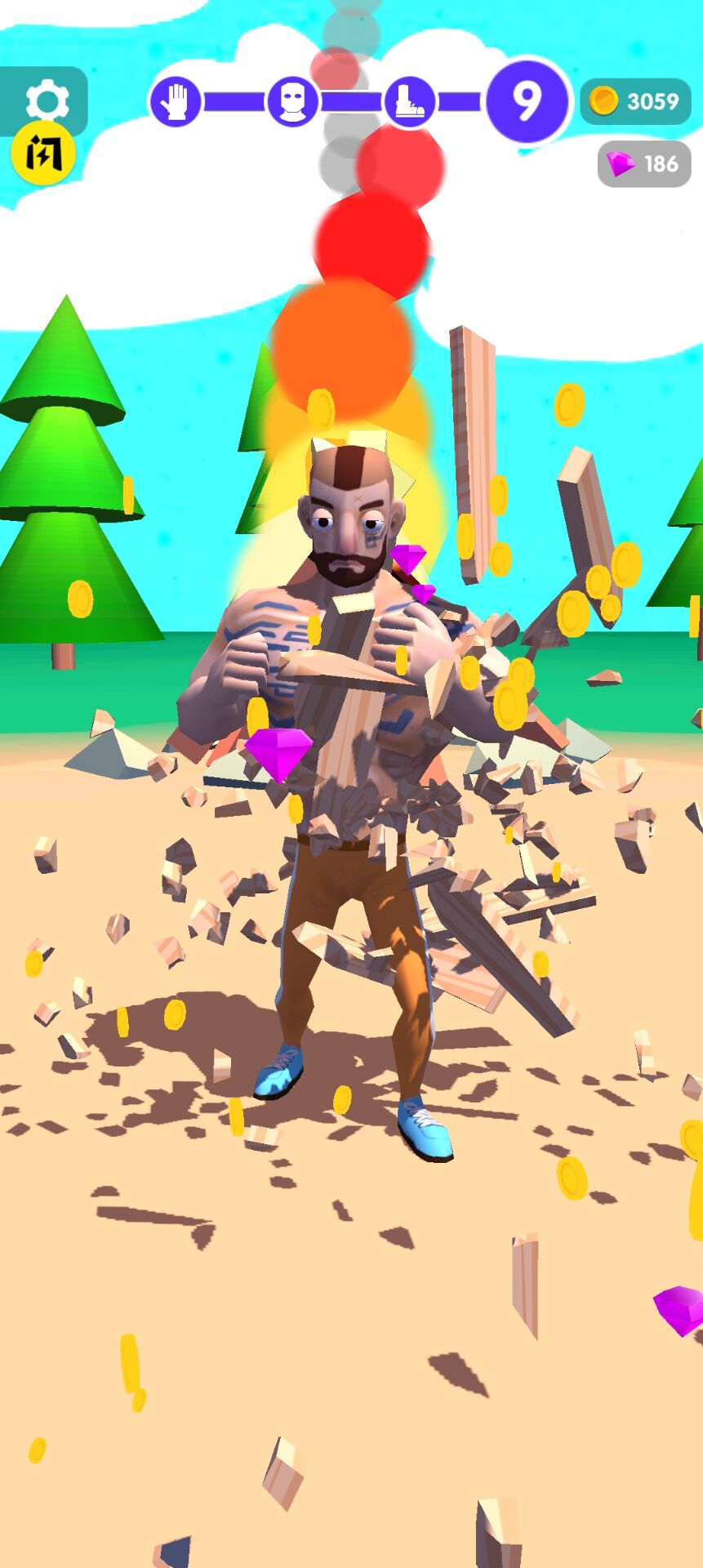 我劈柴贼强 我劈柴贼强