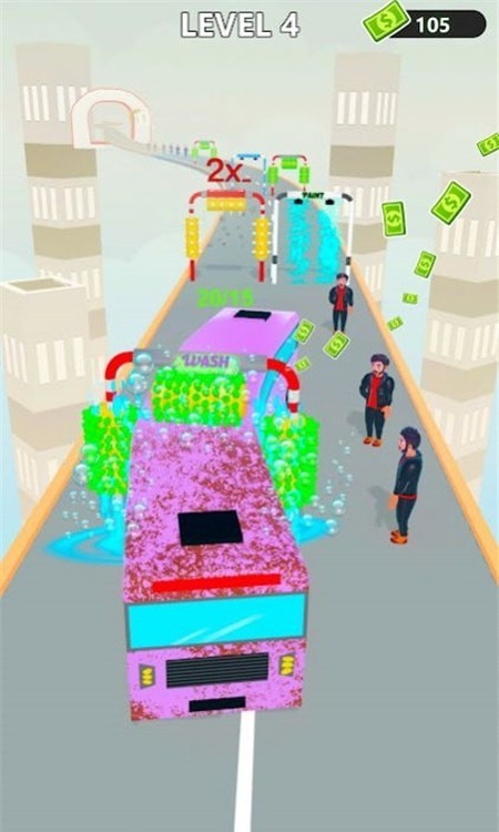 Bus Stack: Running game 3D